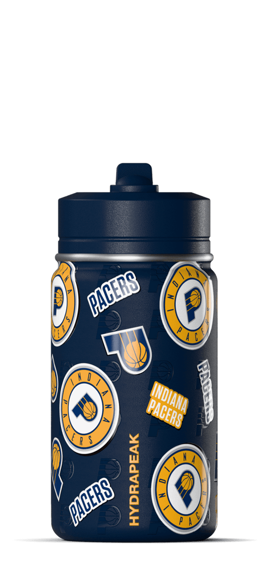 NBA 14oz Kids Water Bottle with Straw Lid - Indiana Pacers