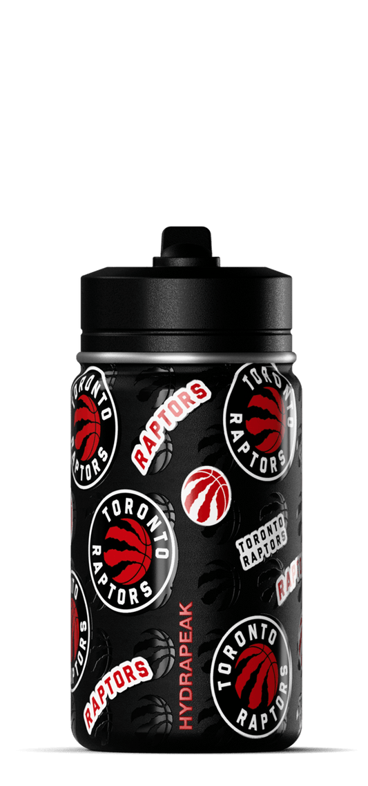 NBA 14oz Kids Water Bottle with Straw Lid - Toronto Raptors