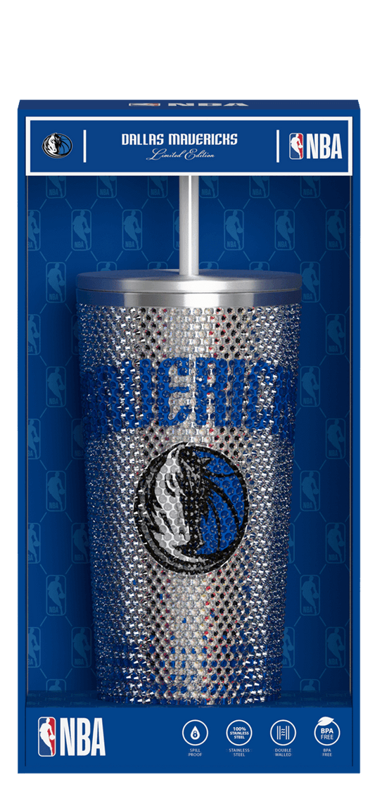NBA 25oz Bling Journey in Collectors  Box - Dallas Mavericks