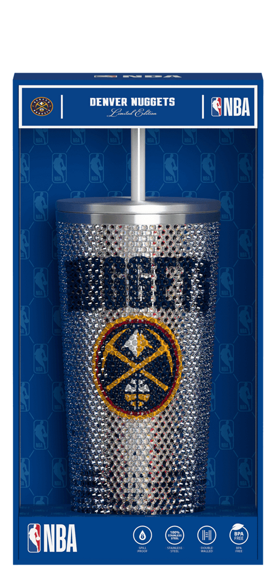 NBA 25oz Bling Journey in Collectors  Box - Denver Nuggets