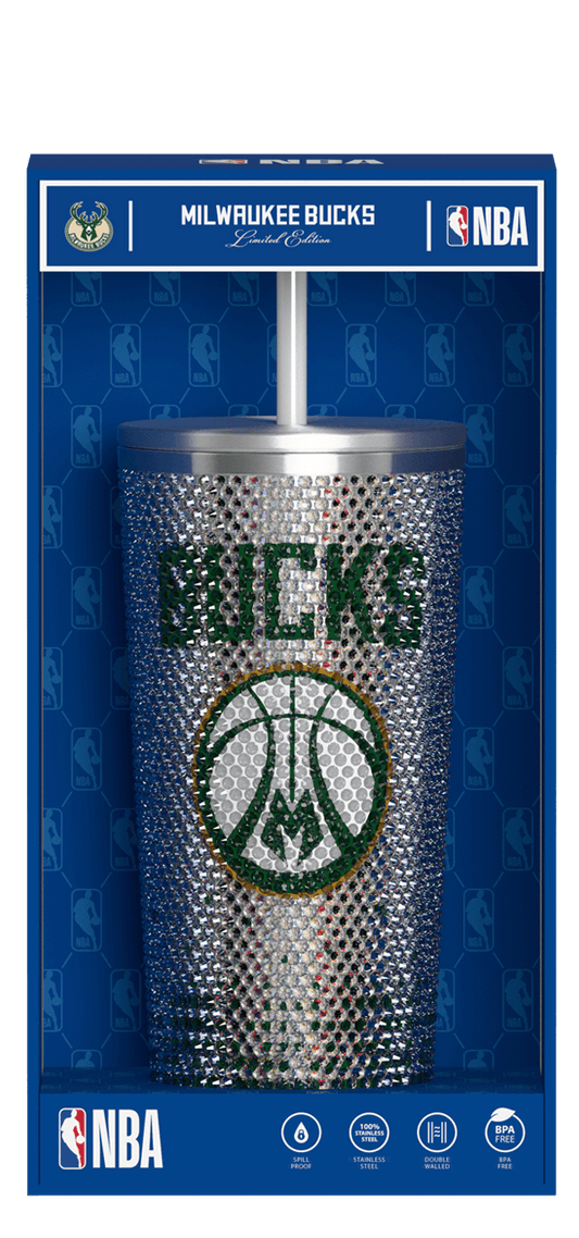 NBA 25oz Bling Journey in Collectors  Box - Milwaukee Bucks