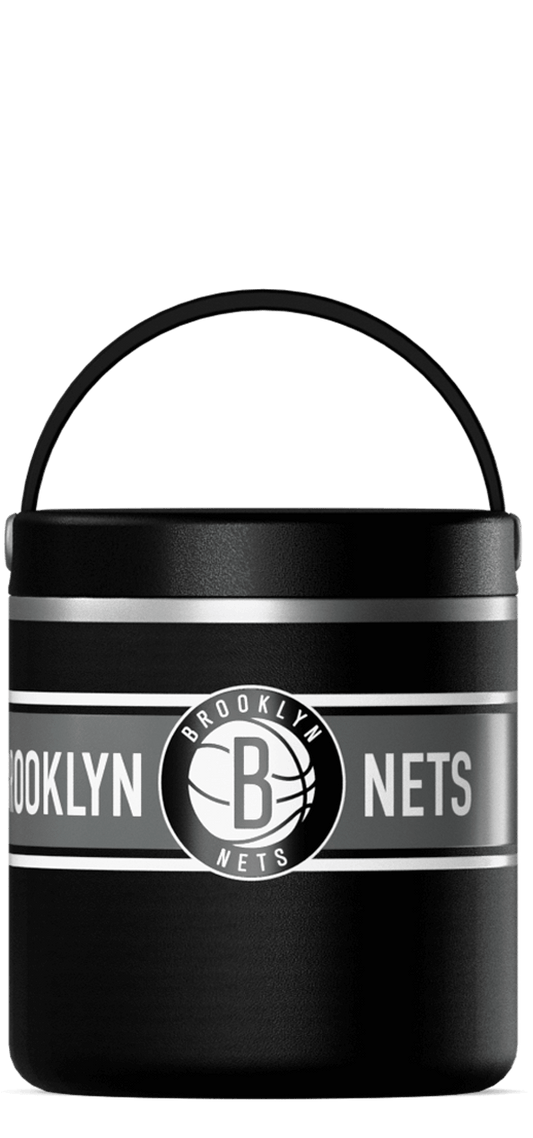 NBA 25oz Stainless Steel  Thermos Food Jar - Brooklyn Nets