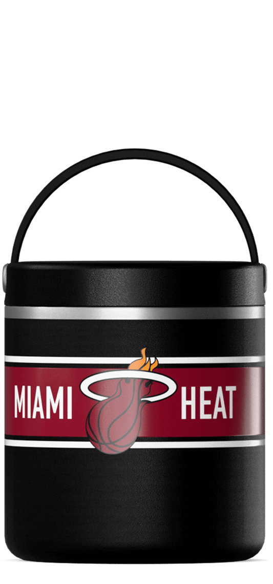 NBA 25oz Stainless Steel  Thermos Food Jar - Miami Heat