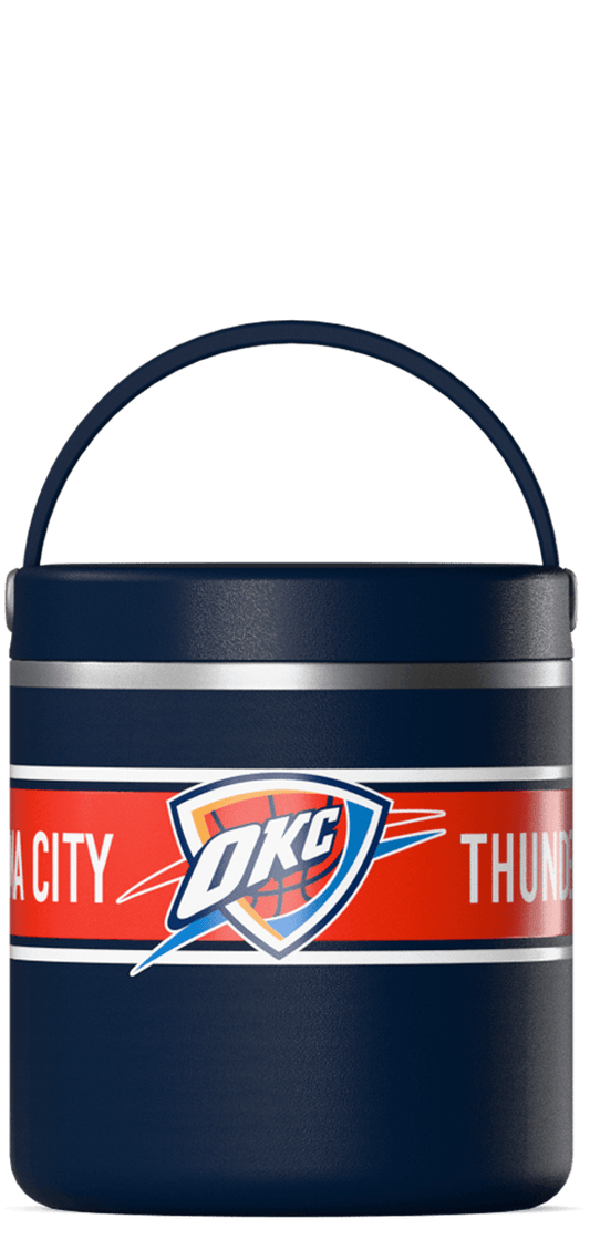 NBA 25oz Stainless Steel  Thermos Food Jar - Oklahoma City Thunder