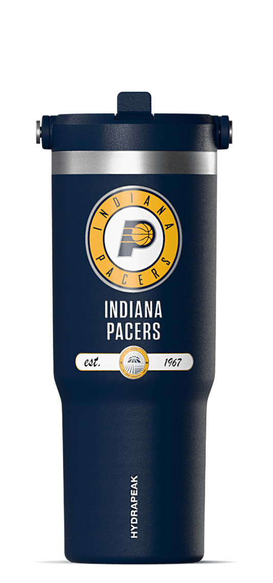 NBA 32oz Nomad Tumbler with Handle and Sip Lid - Indiana Pacers