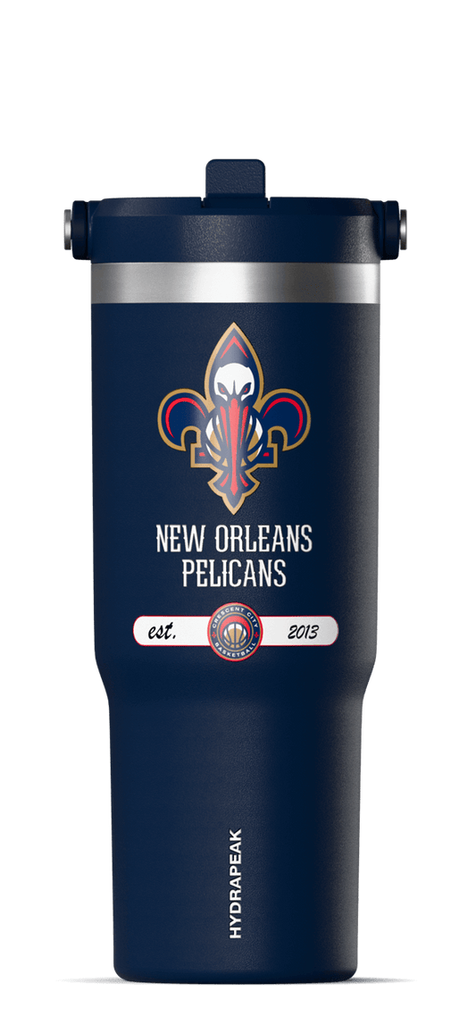 NBA 32oz Nomad Tumbler with Handle and Sip Lid - New Orleans Pelicans