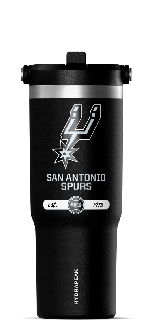 NBA 32oz Nomad Tumbler with Handle and Sip Lid - San Antonio Spurs