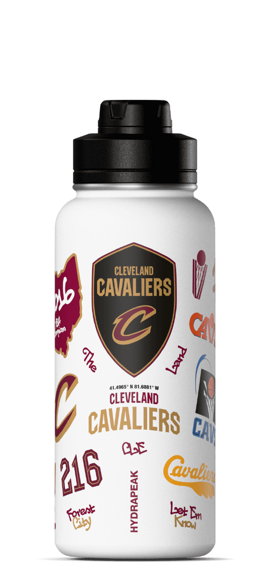 NBA 32oz Active City Vibes Collection Water Bottle with Chug Lid - Cleveland Cavaliers