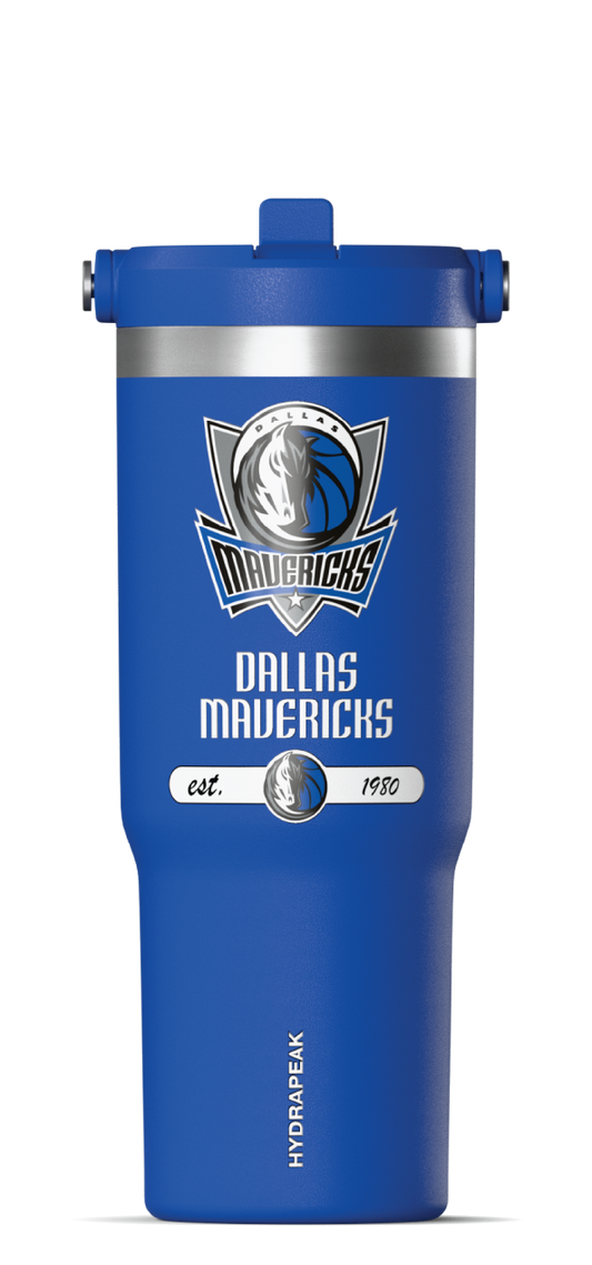 NBA 32oz Nomad Tumbler with Handle and Sip Lid - Dallas Mavericks