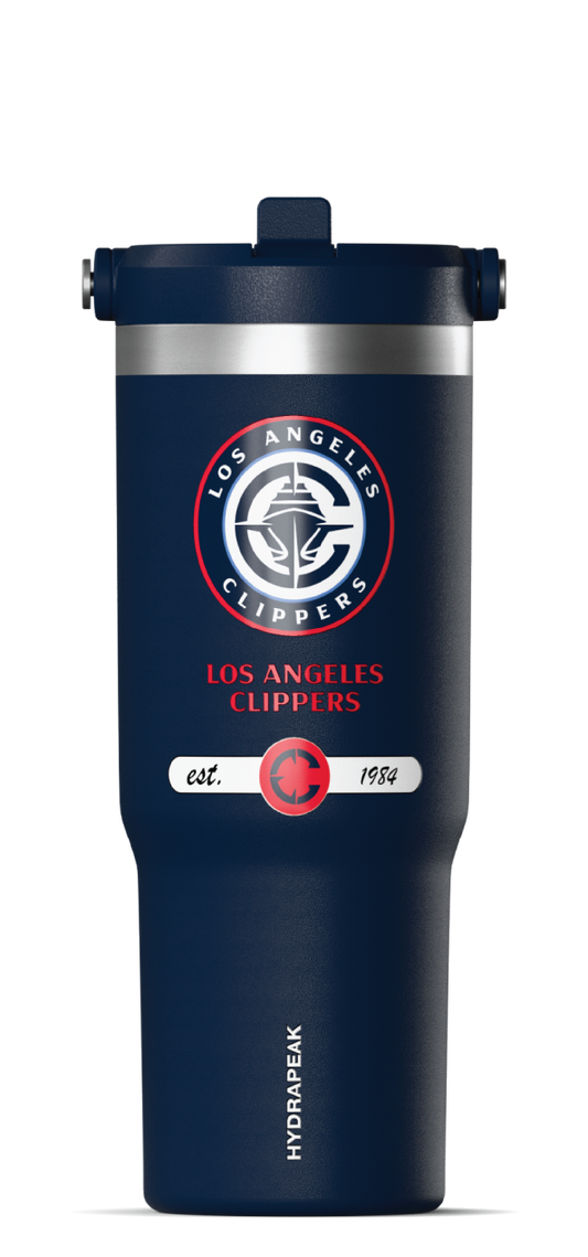 NBA 32oz Nomad Tumbler with Handle and Sip Lid - LA Clippers