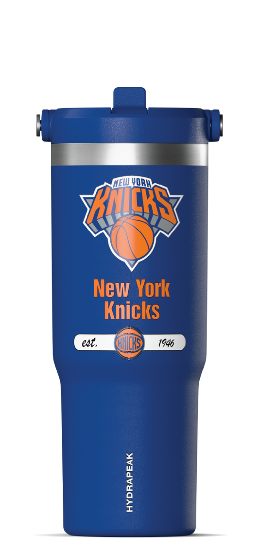 NBA 32oz Nomad Tumbler with Handle and Sip Lid - New York Knicks