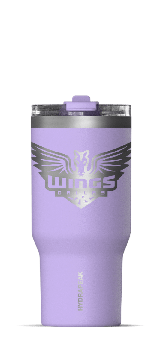 WNBA 25oz Lavender Voyager with Sip and Straw Lid - Dallas Wings