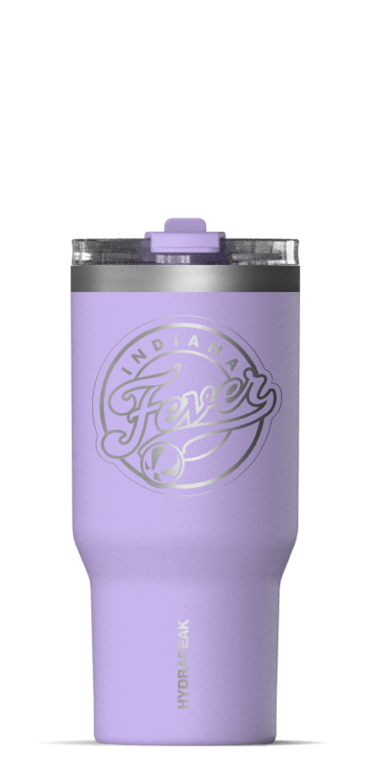 WNBA 25oz Lavender Voyager with Sip and Straw Lid - Indiana Fever