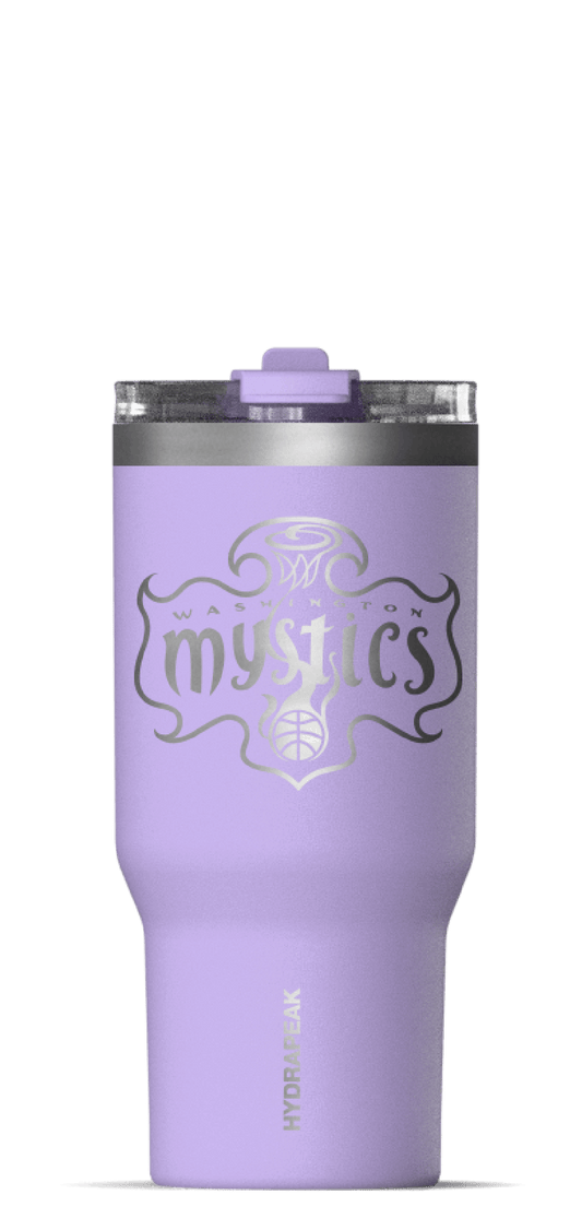 WNBA 25oz Lavender Voyager with Sip and Straw Lid - Washington Mystics
