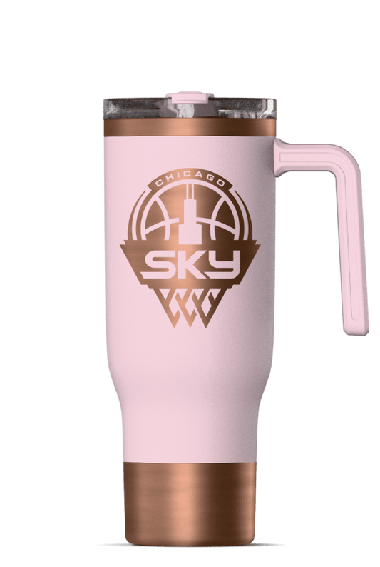 WNBA 40oz Voyager with Sip and Straw Lid - Chicago Sky