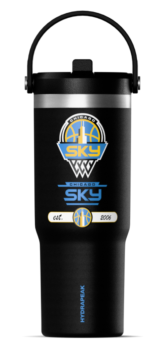 WNBA 32oz Nomad Tumbler with Handle and Sip Lid - Chicago Sky