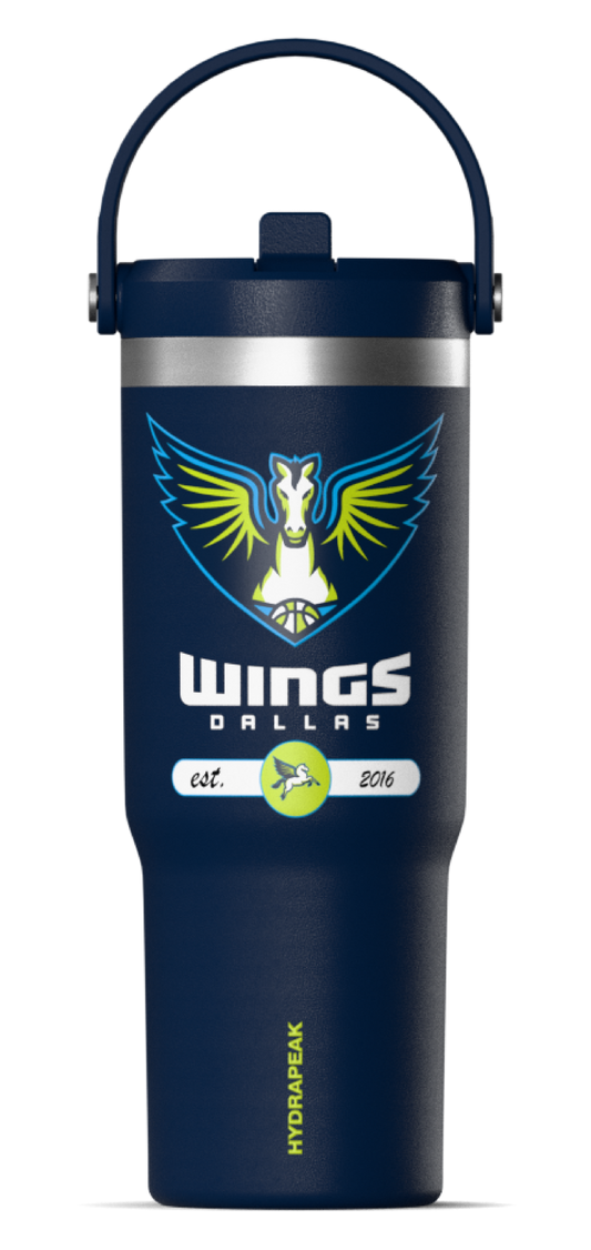 WNBA 32oz Nomad Tumbler with Handle and Sip Lid - Dallas Wings