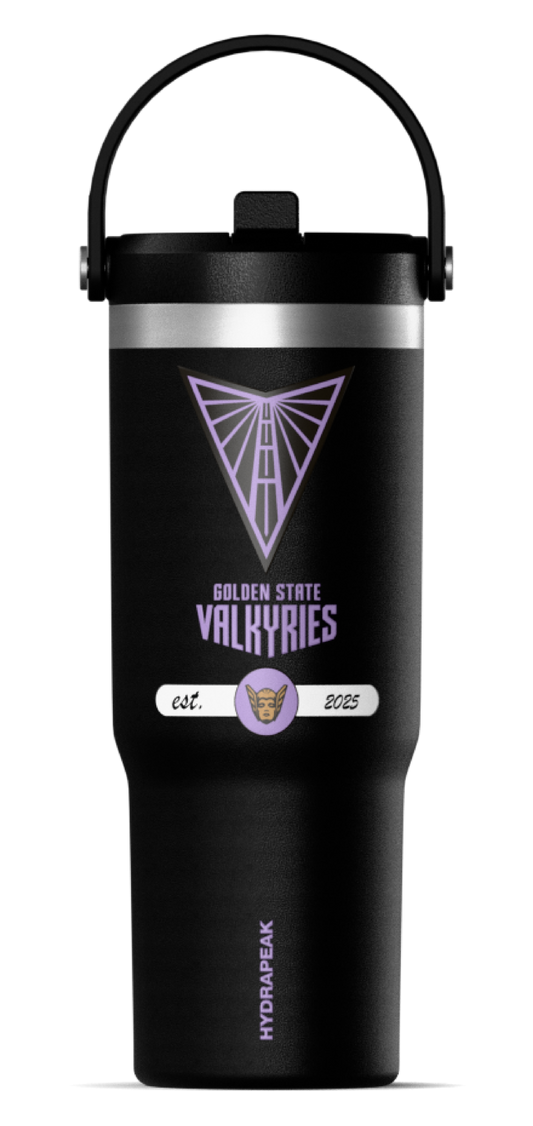 WNBA 32oz Nomad Tumbler with Handle and Sip Lid - Golden State Valkyries