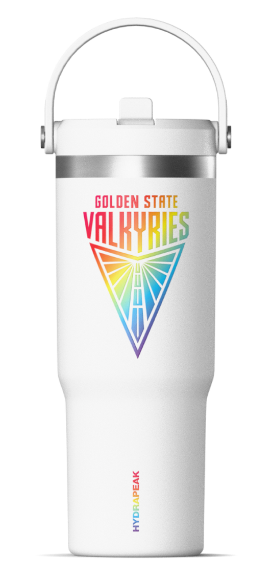 WNBA 32oz Pride Nomad Tumbler with Handle and Sip Lid - Golden State Valkyries