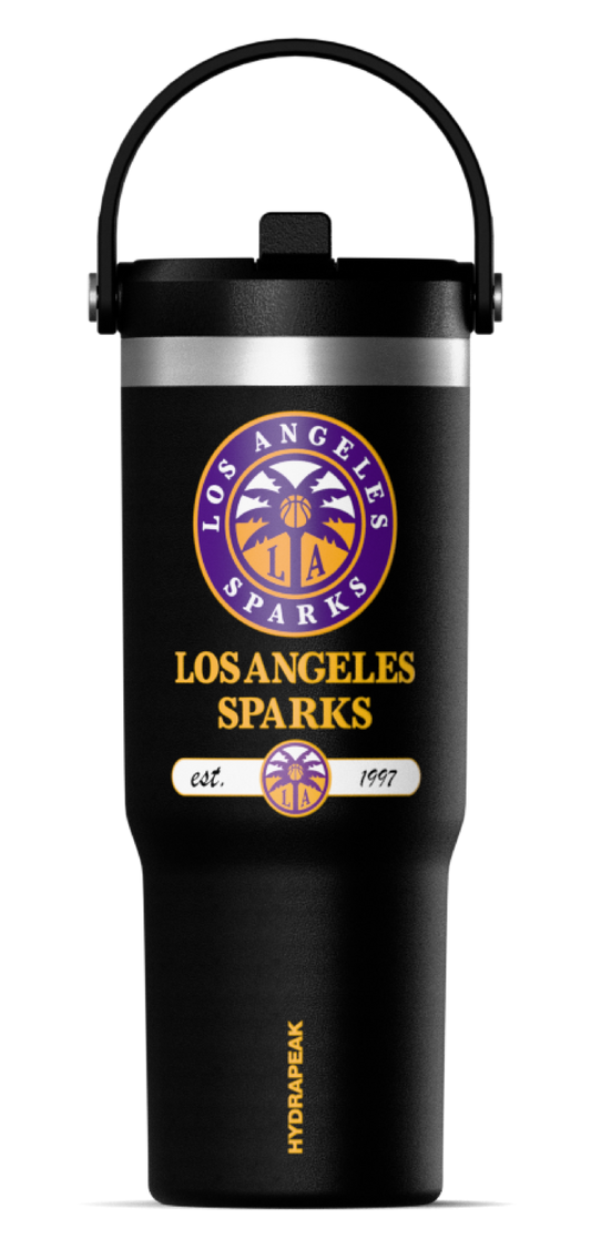 WNBA 32oz Nomad Tumbler with Handle and Sip Lid - Los Angeles Sparks