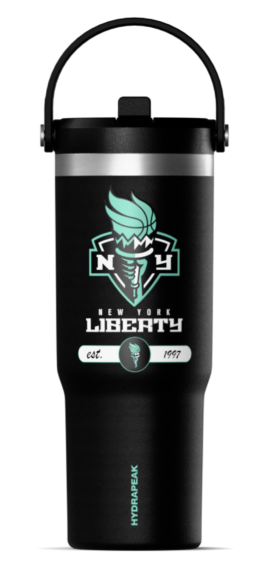 WNBA 32oz Nomad Tumbler with Handle and Sip Lid - New York Liberty