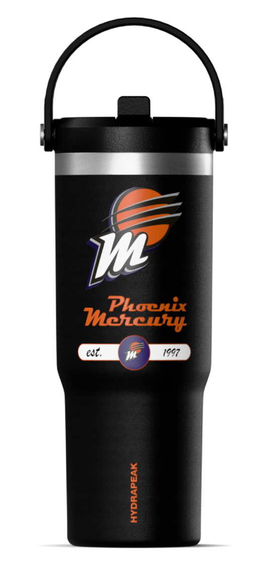 WNBA 32oz Nomad Tumbler with Handle and Sip Lid - Phoenix Mercury