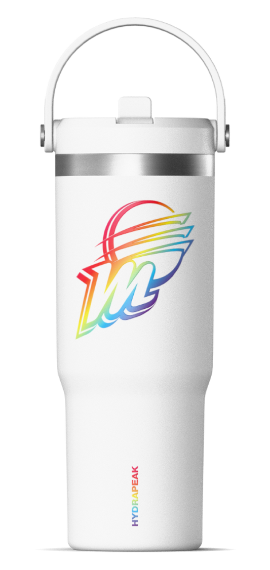 WNBA 32oz Pride Nomad Tumbler with Handle and Sip Lid - Phoenix Mercury