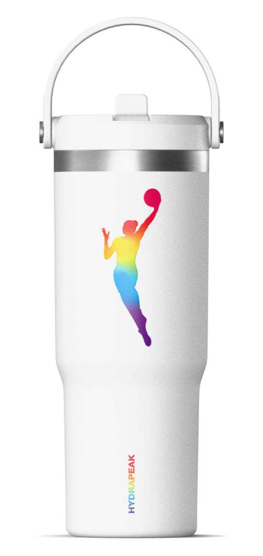 WNBA 32oz Pride Nomad Tumbler with Handle and Sip Lid - WNBA